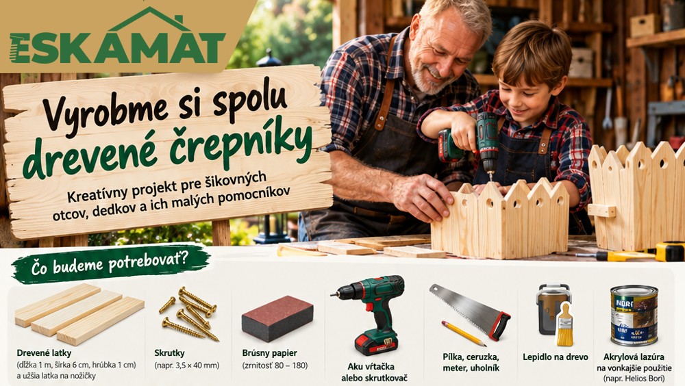 postup krok za krokom pre vyrobu dreveneho kvetinaca